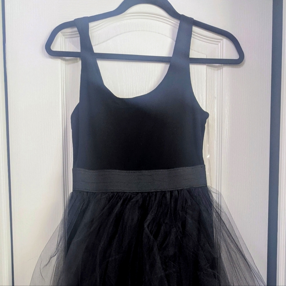 Black Tulle Cocktail Dress Size Small